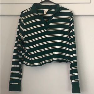 Tillys green collard long sleeve